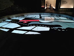Wuhan Hanyang Iron and Steel Museum P3.91 Indoor Circular LED Tile Screen